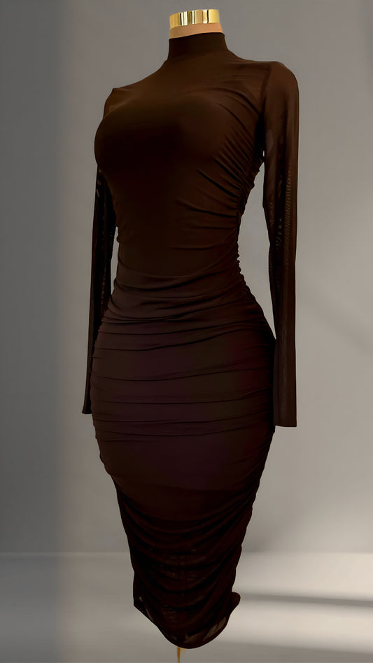 Alluring Mesh Dress